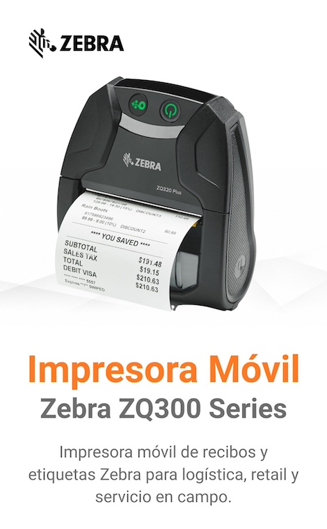 Impresora-Movil-Zebra-ZQ300-Series